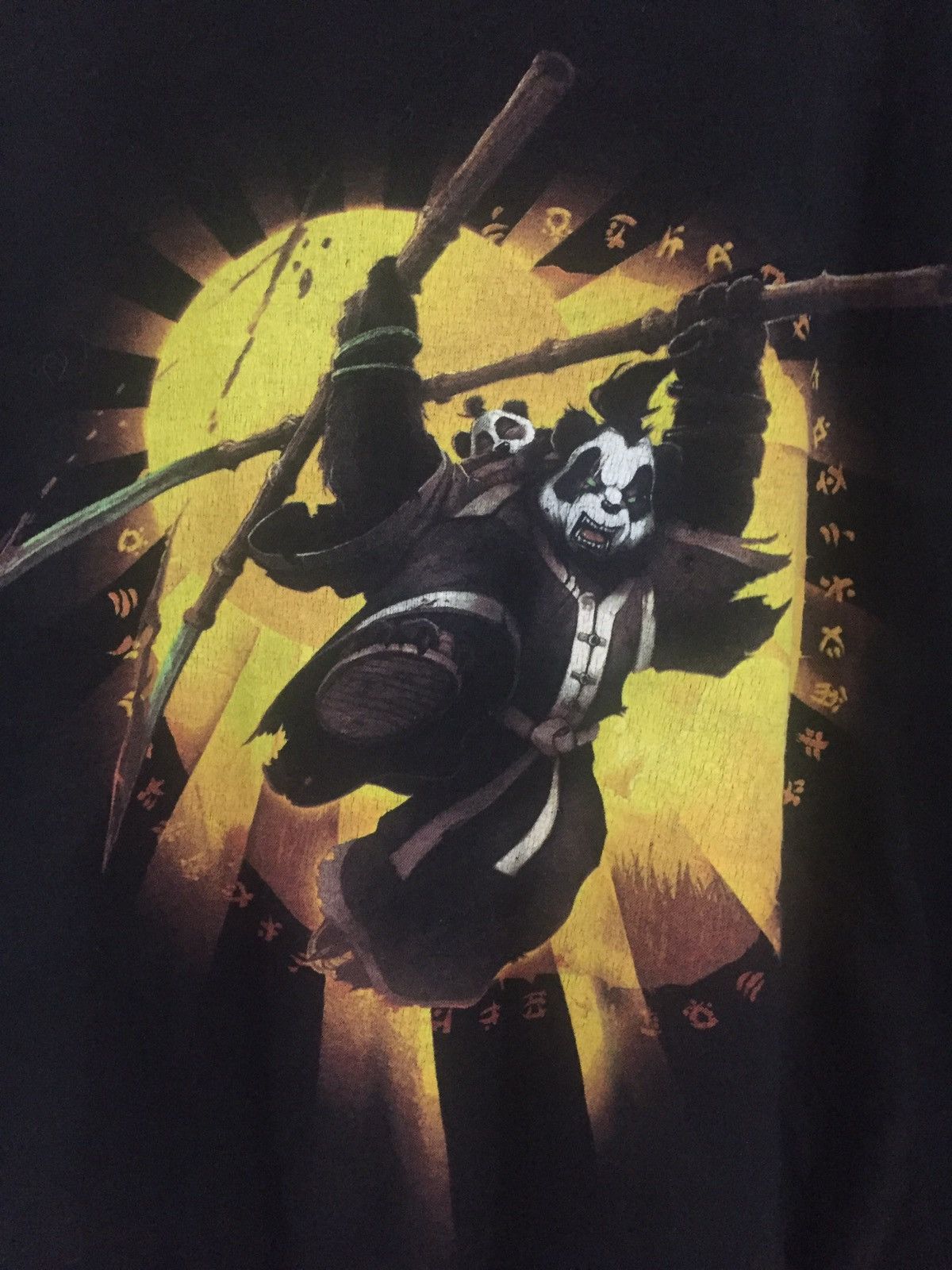 Cartoon Network Vintage World Of Warcraft Mists Of Pandaria Tee Tshirt Size US XL / EU 56 / 4 - 3 Thumbnail
