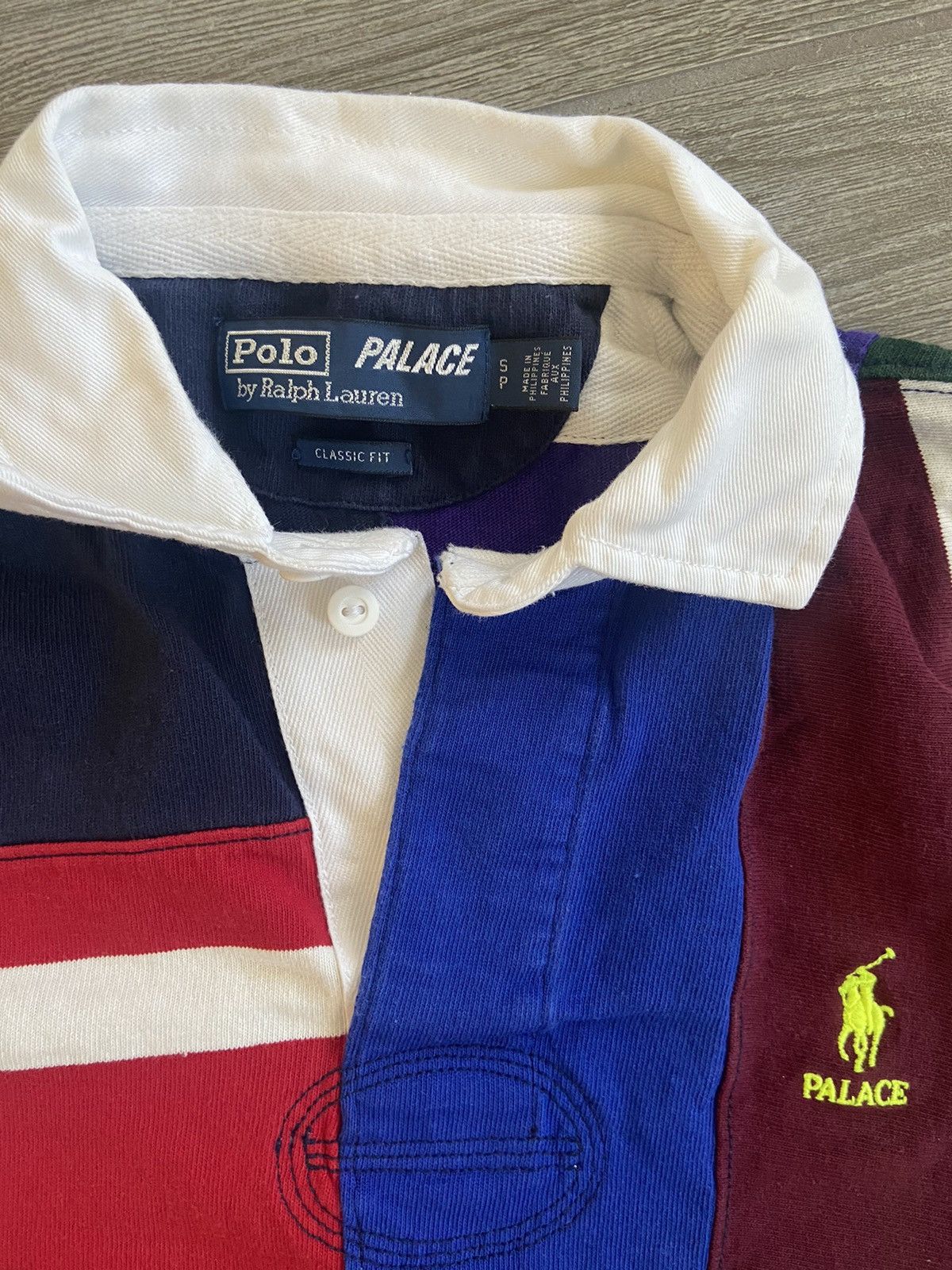 Palace × Polo Ralph Lauren Palace x Polo Ralph Lauren Pieced Rugby Size US S / EU 44-46 / 1 - 2 Thumbnail