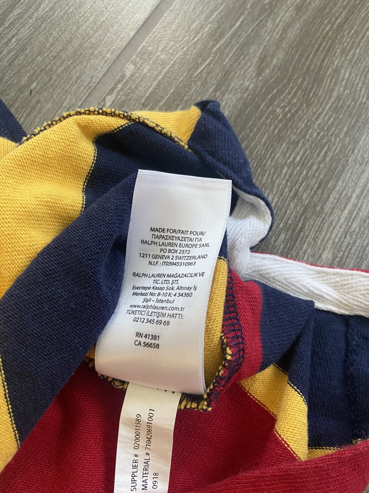 Palace × Polo Ralph Lauren Palace x Polo Ralph Lauren Pieced Rugby Size US S / EU 44-46 / 1 - 5 Thumbnail