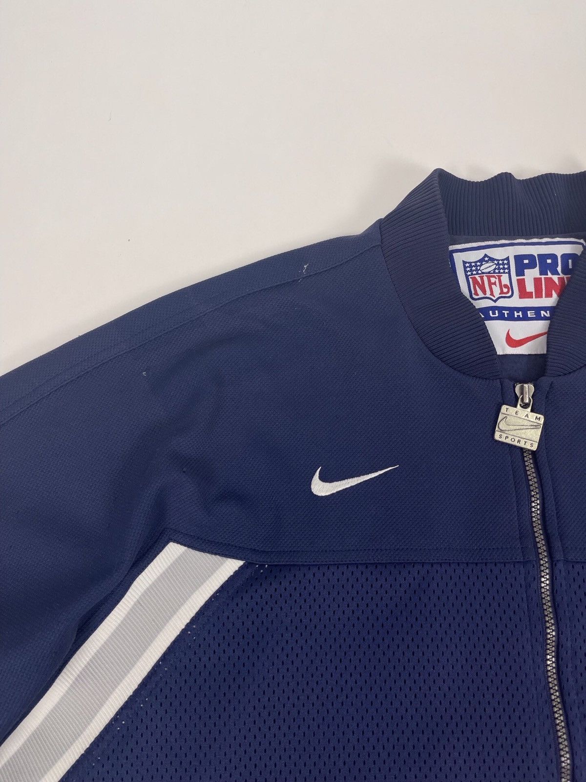 NFL × Nike × Pro Line Vintage Nike 90s NFL Bomber Jacket Size US XL / EU 56 / 4 - 5 Thumbnail