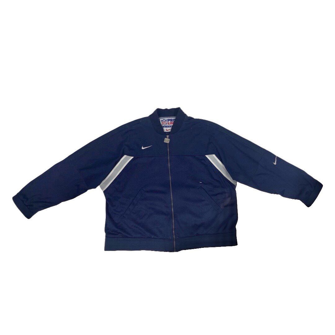 NFL × Nike × Pro Line Vintage Nike 90s NFL Bomber Jacket Size US XL / EU 56 / 4 - 1 Thumbnail
