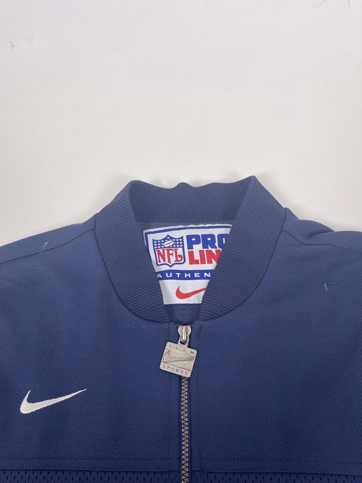 NFL × Nike × Pro Line Vintage Nike 90s NFL Bomber Jacket Size US XL / EU 56 / 4 - 4 Thumbnail