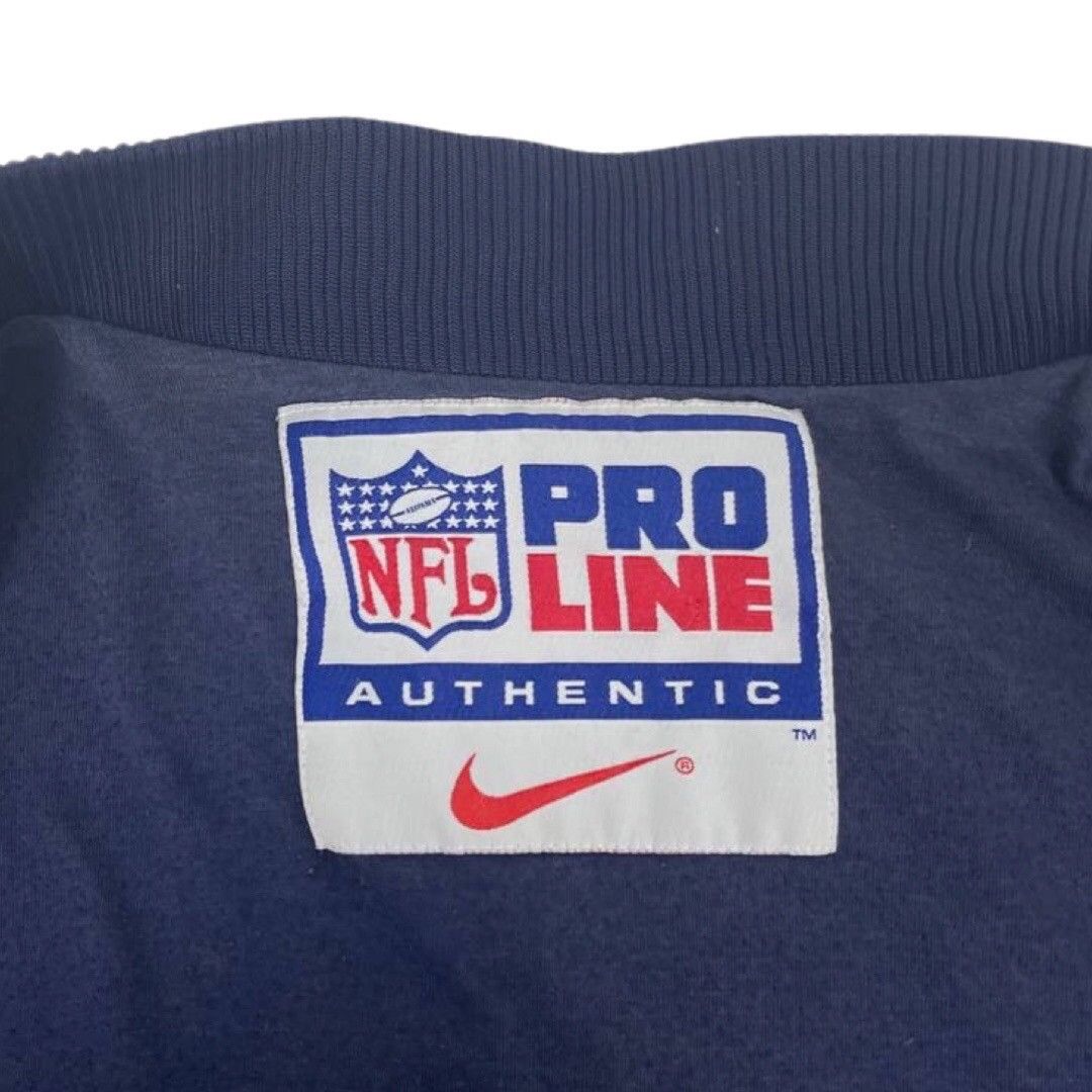 NFL × Nike × Pro Line Vintage Nike 90s NFL Bomber Jacket Size US XL / EU 56 / 4 - 3 Thumbnail
