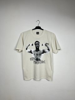 Stussy Martine Rose Mr Collage Pigment Dyed Tee Black XXL