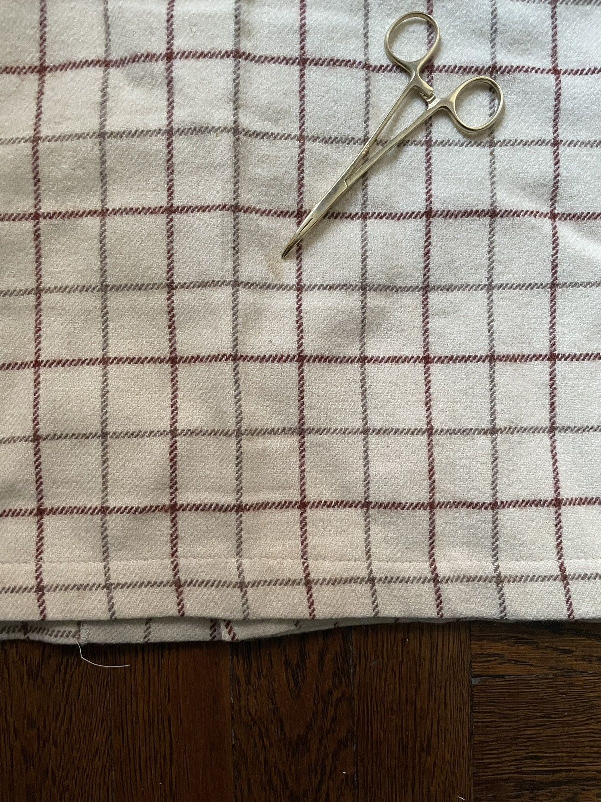 Woolrich Woolen Mills Vintage Woolrich Shirt Jacket - Beige Wool Plaid Size US L / EU 52-54 / 3 - 9 Thumbnail