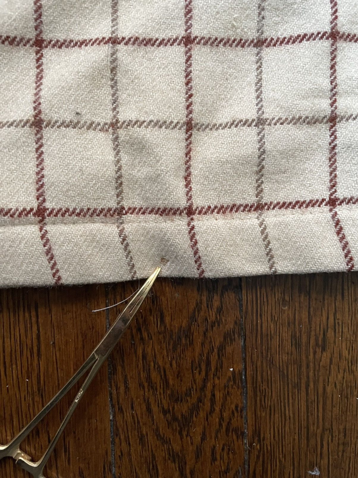 Woolrich Woolen Mills Vintage Woolrich Shirt Jacket - Beige Wool Plaid Size US L / EU 52-54 / 3 - 10 Thumbnail