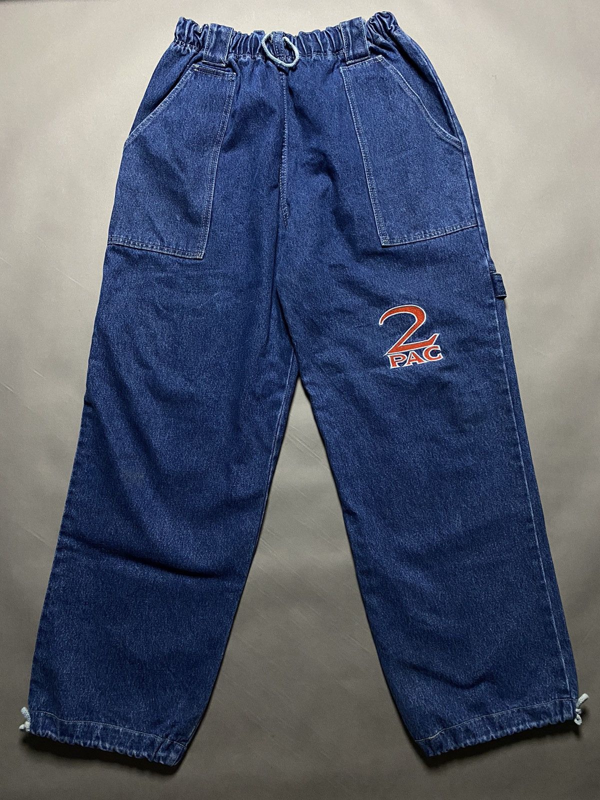 Makaveli × Vintage 2pac jeans vintage rap denim pants Size US 30 / EU 46 - 1 Thumbnail