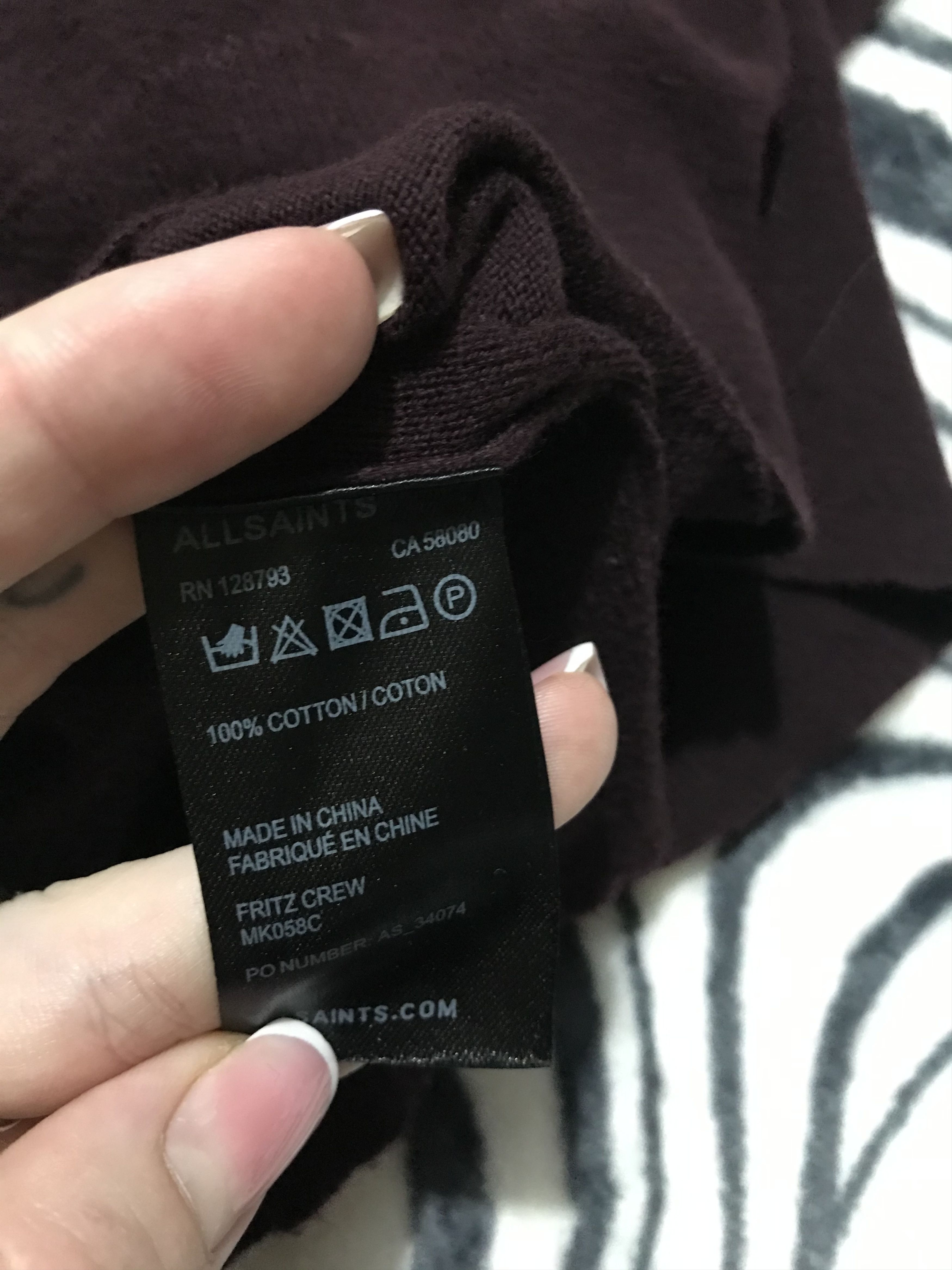 Allsaints Allsaints Mens Fritz Sweater Size US M / EU 48-50 / 2 - 5 Thumbnail