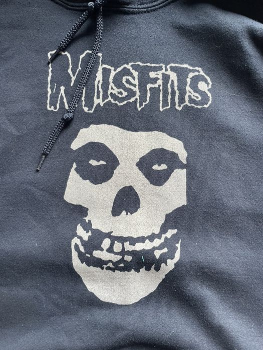 T-shirt Misfits Noir 'Classic Fiend Skull' - Neuf Avec étiquettes