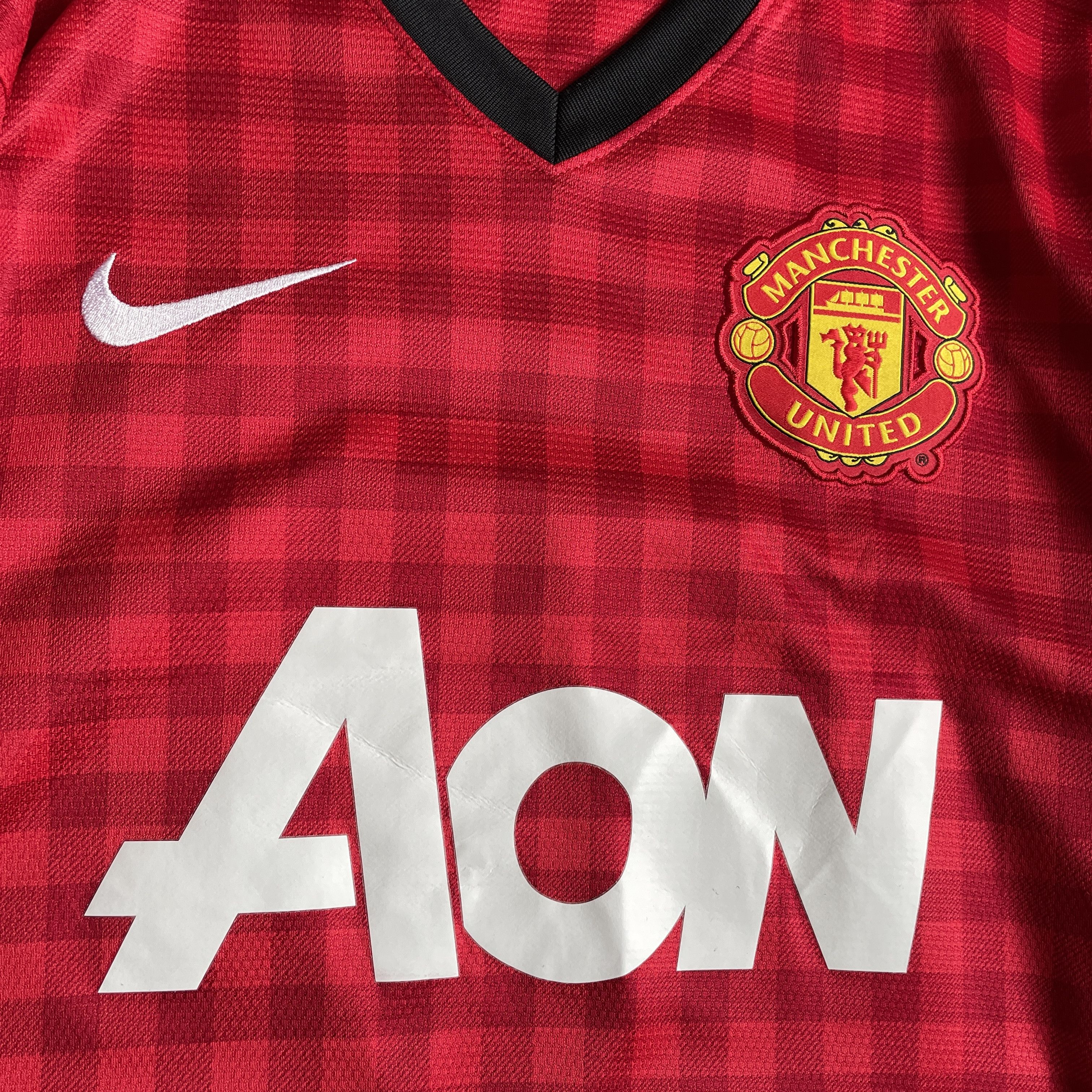 Nike F.C. Manchester United 2012-13 Home L/S Jersey Size S Size US S / EU 44-46 / 1 - 6 Thumbnail