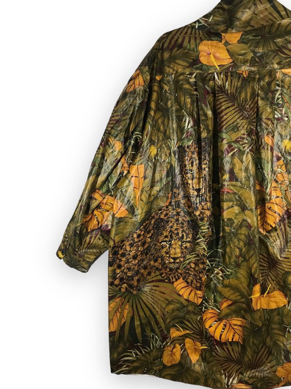 Salvatore Ferragamo Rare Design Tropical Cheetah Size US XL / EU 56 / 4 - 9 Thumbnail