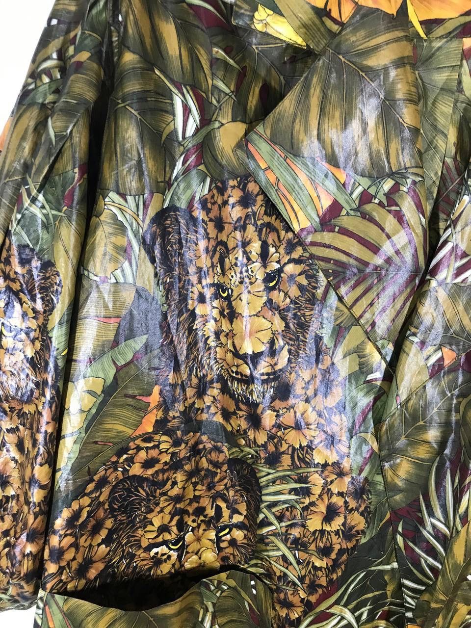 Salvatore Ferragamo Rare Design Tropical Cheetah Size US XL / EU 56 / 4 - 10 Thumbnail