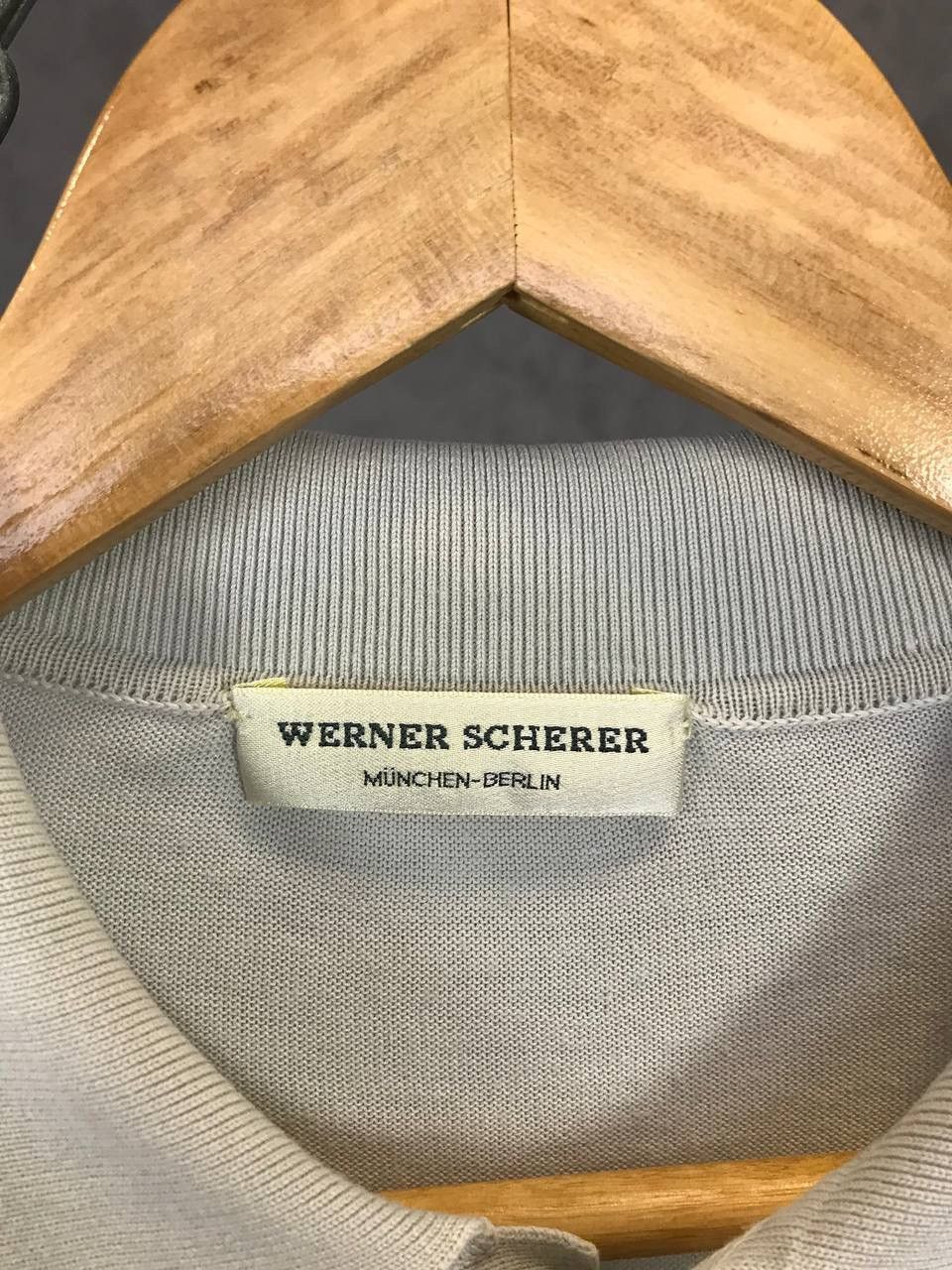 Designer Werner Scherer munchen Berlin designer polo tee Size US XXL / EU 58 / 5 - 3 Thumbnail