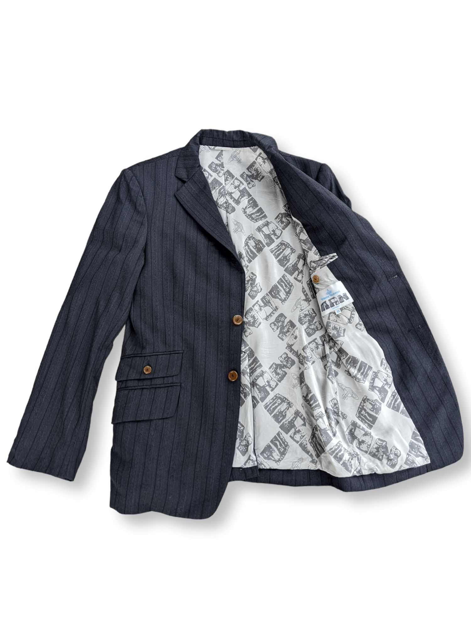 Designer 🔥Vivienne Westwood Triple Pocket Blazer Jacket Size US M / EU 48-50 / 2 - 1 Thumbnail