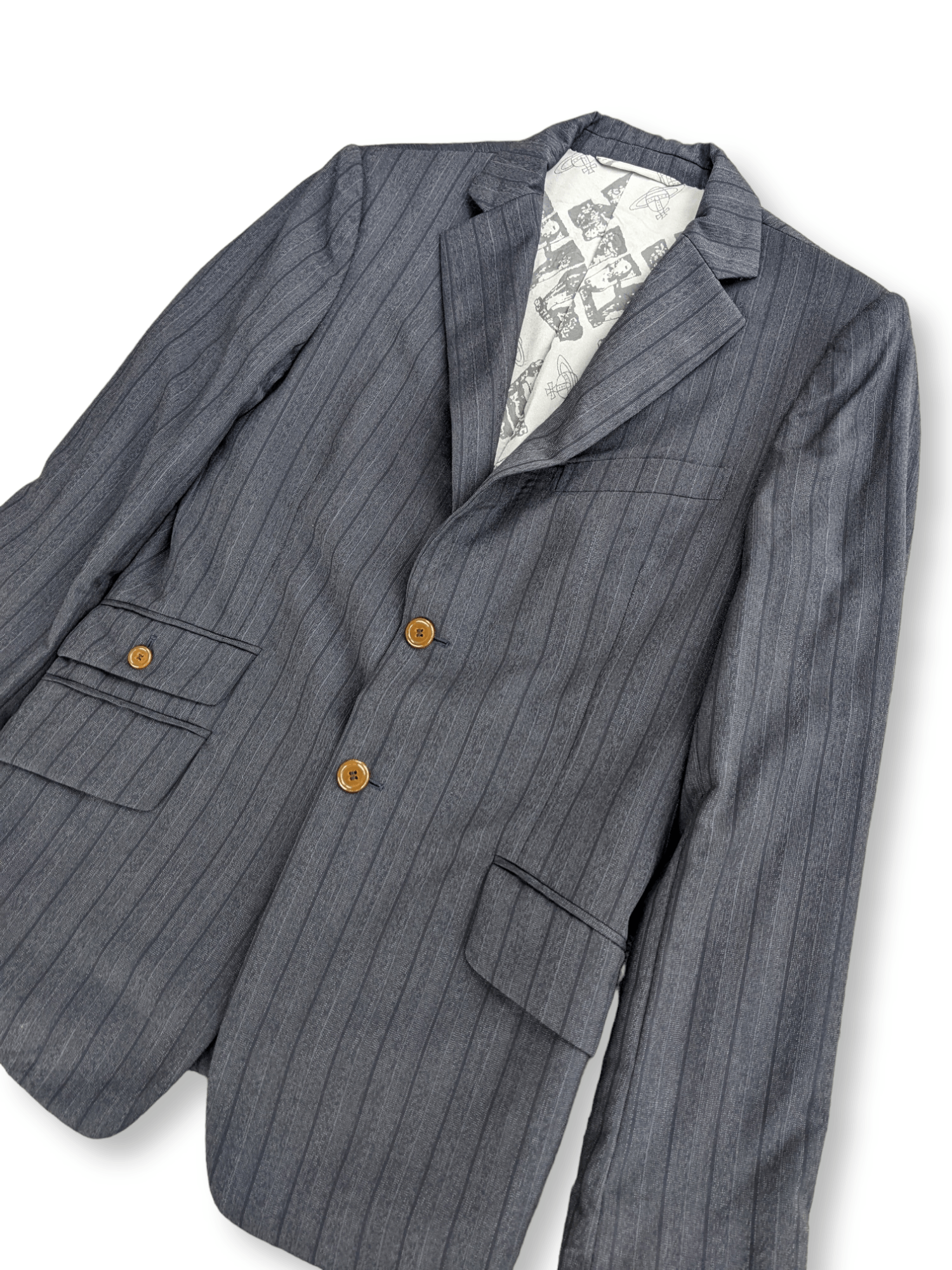 Designer 🔥Vivienne Westwood Triple Pocket Blazer Jacket Size US M / EU 48-50 / 2 - 6 Thumbnail
