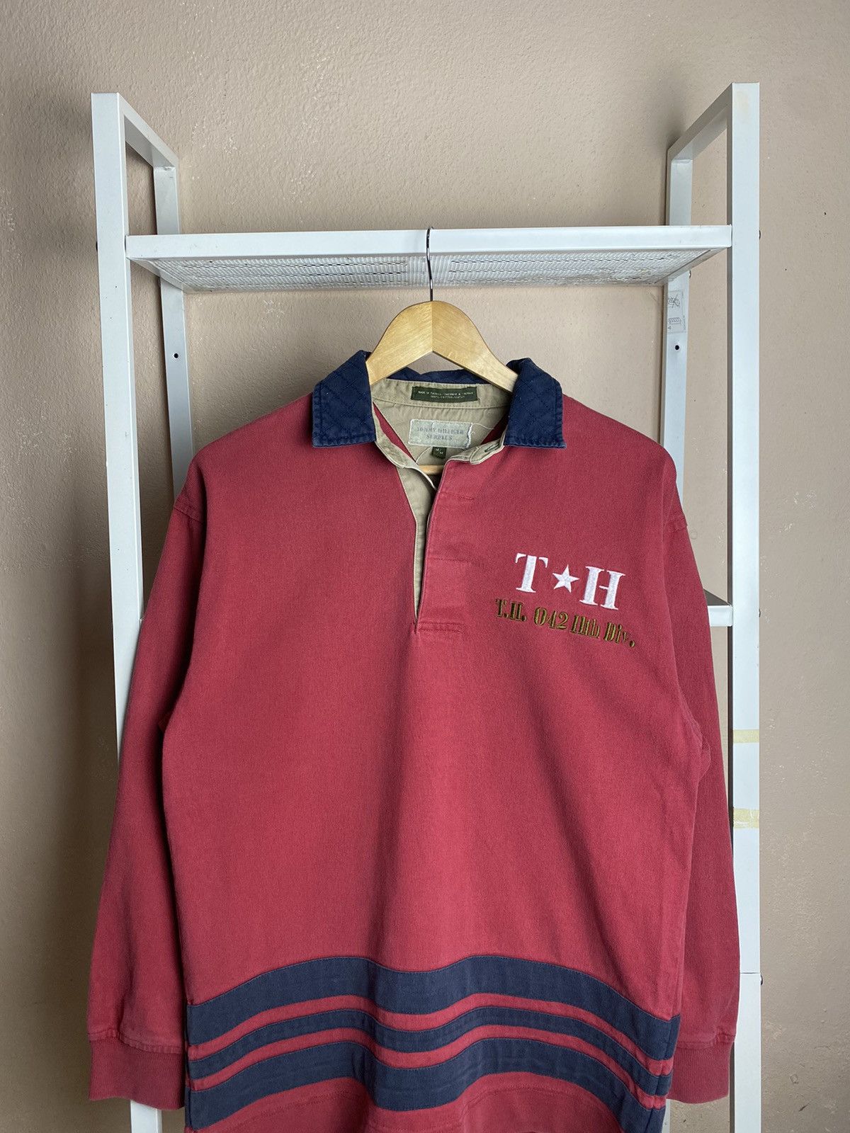 Tommy Hilfiger Archive 1990 Tommy Hilfiger Surplus Polo Rugby shirt Size US M / EU 48-50 / 2 - 3 Thumbnail