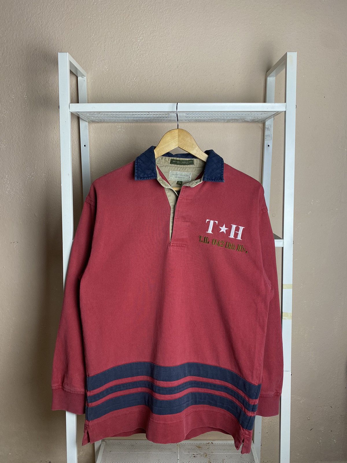 Tommy Hilfiger Archive 1990 Tommy Hilfiger Surplus Polo Rugby shirt Size US M / EU 48-50 / 2 - 1 Thumbnail
