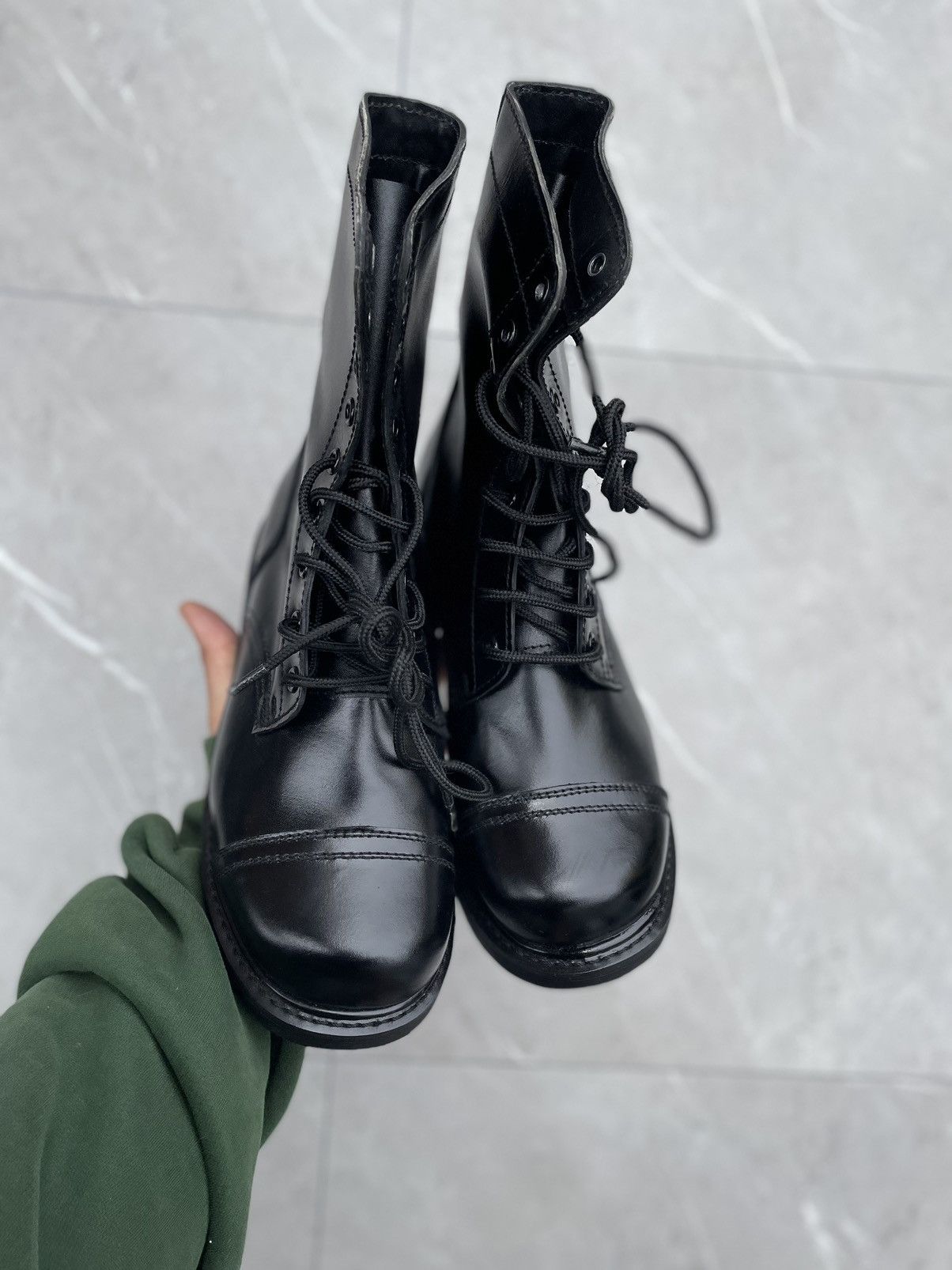 Other Military Leather Combat Boots Size US 11 / EU 44 - 4 Thumbnail