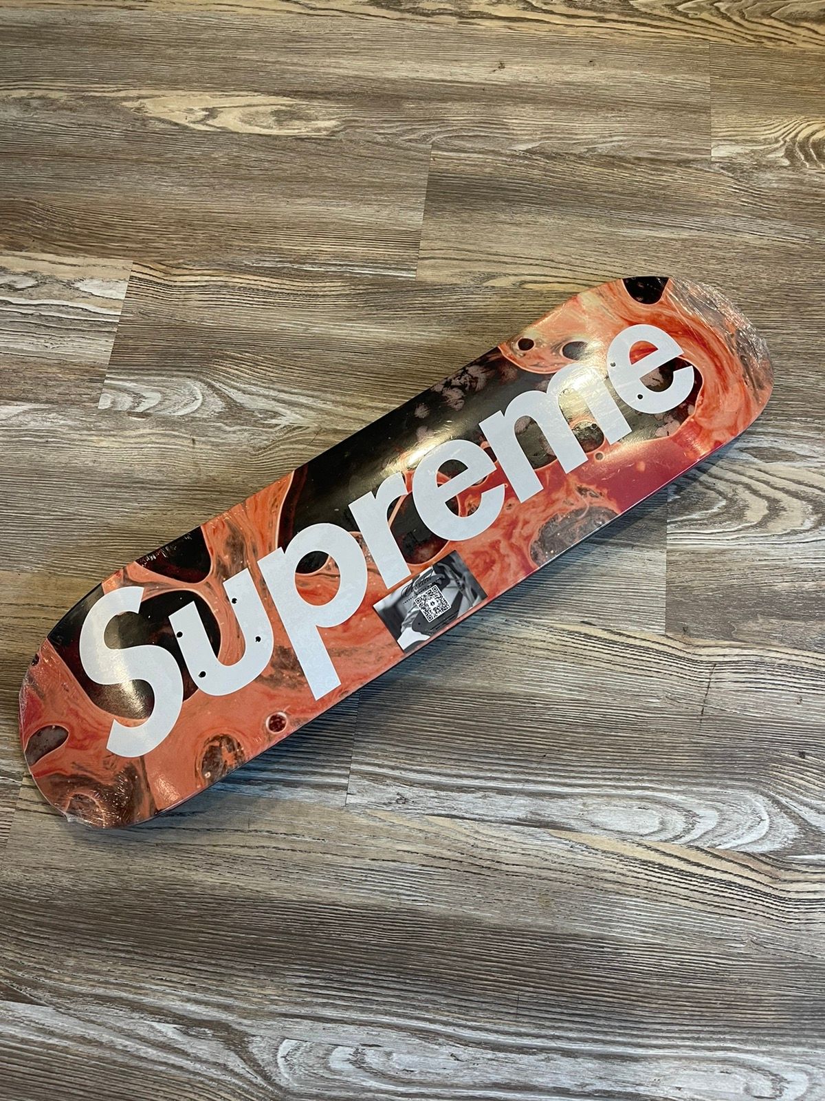 Supreme blood and semen skateboard