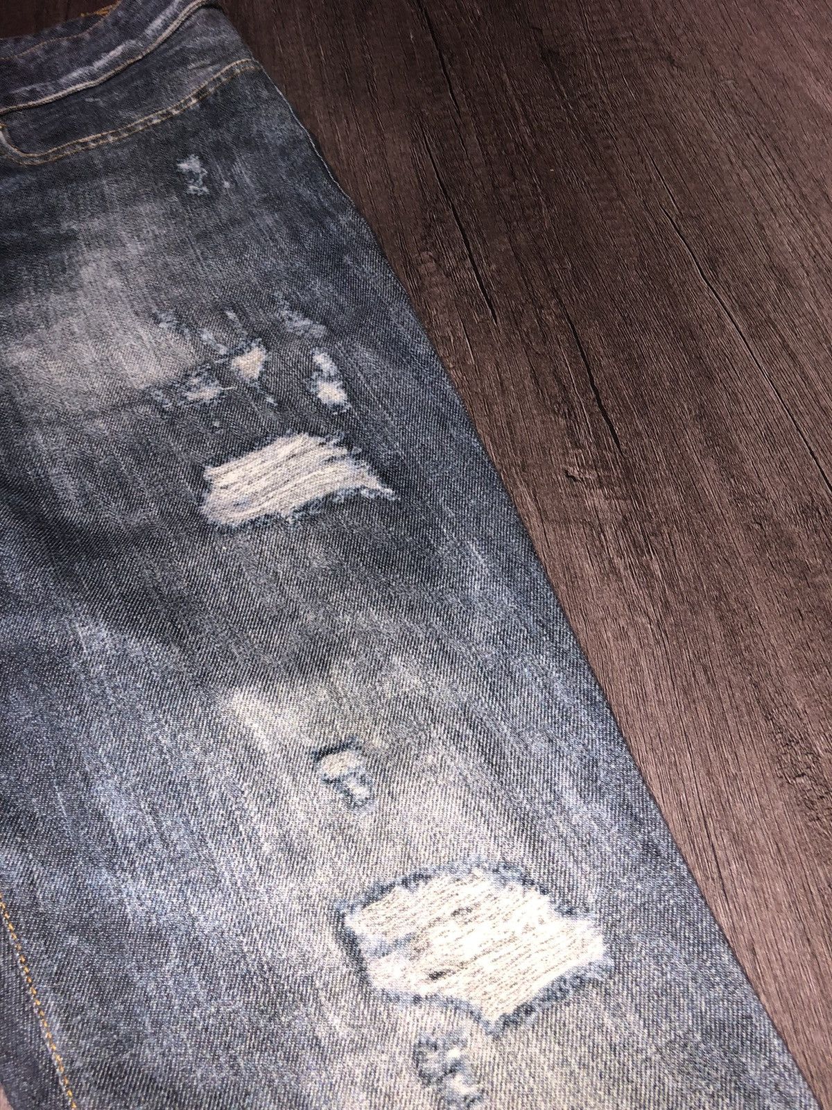 If Six Was Nine × Japanese Brand × Vintage Monégal Casual Jeans x Designer Size 29" - 14 Thumbnail