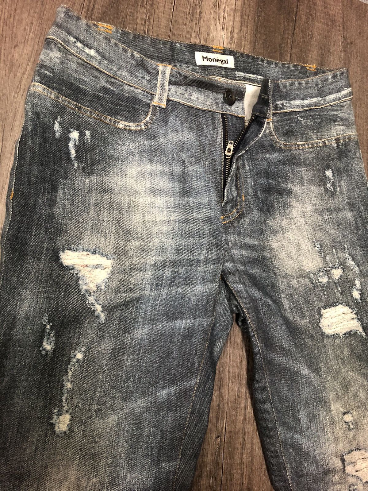 If Six Was Nine × Japanese Brand × Vintage Monégal Casual Jeans x Designer Size 29" - 12 Thumbnail