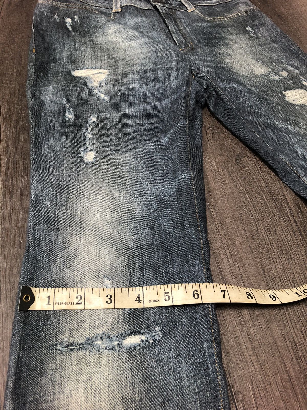 If Six Was Nine × Japanese Brand × Vintage Monégal Casual Jeans x Designer Size 29" - 6 Thumbnail