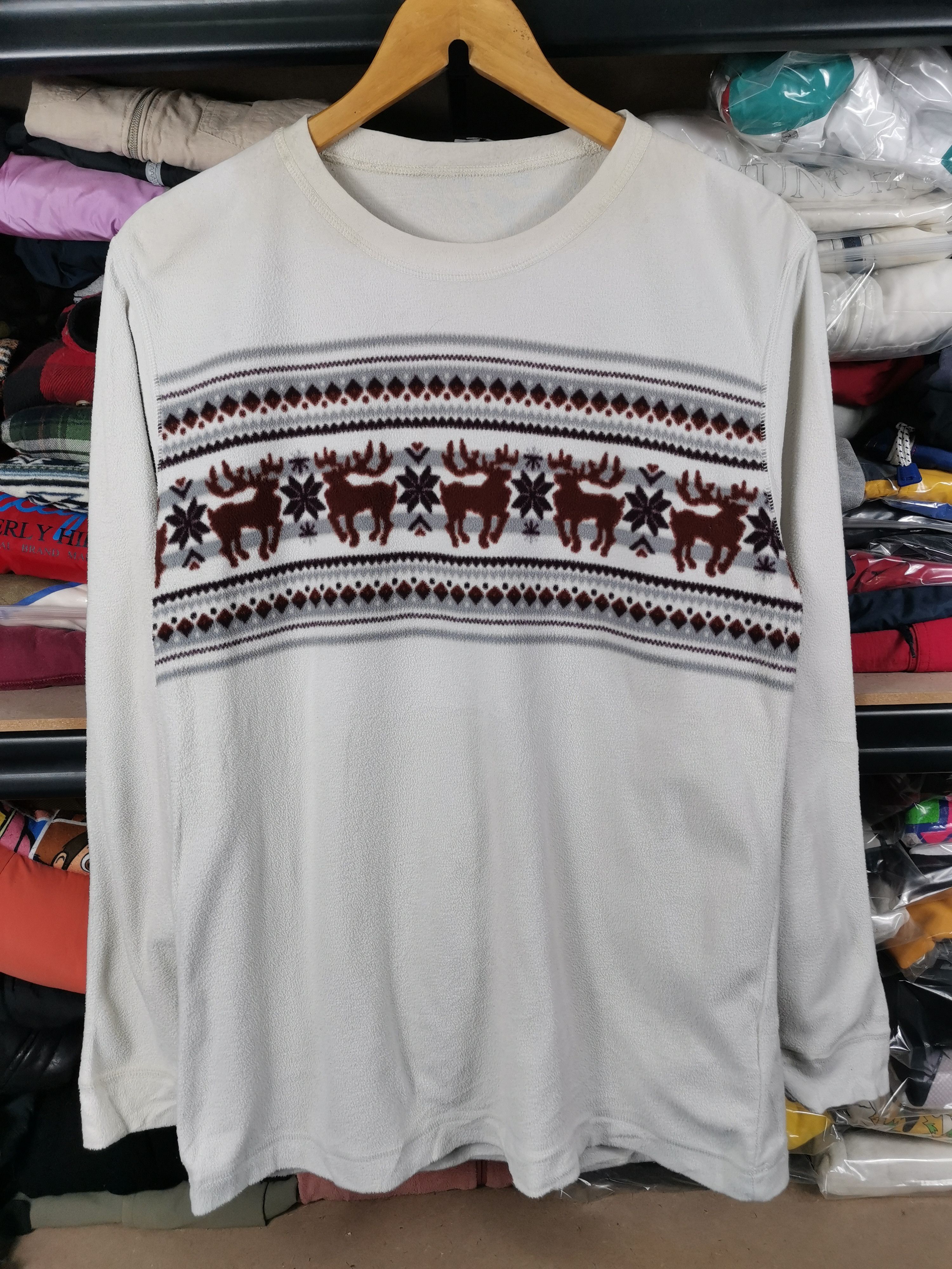 Japanese Brand Vintage Japanese Brand Uniqlo Navajo Native Sweatshirt Size US M / EU 48-50 / 2 - 1 Thumbnail