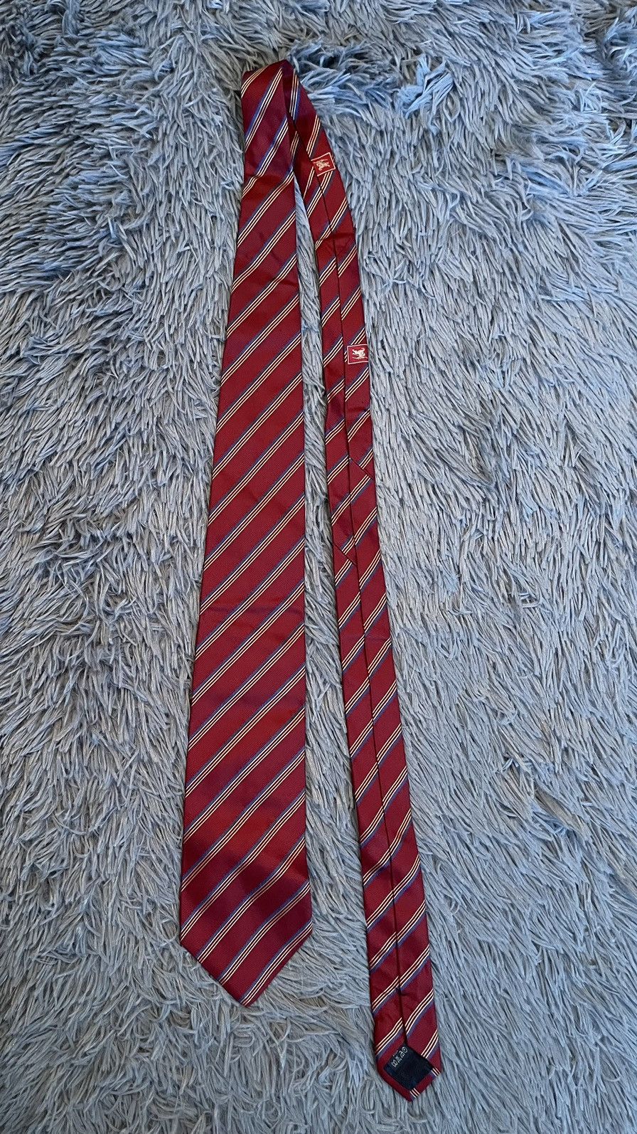 Burberry × Vintage Burberry vintage 90s silk tie Size ONE SIZE - 1 Thumbnail