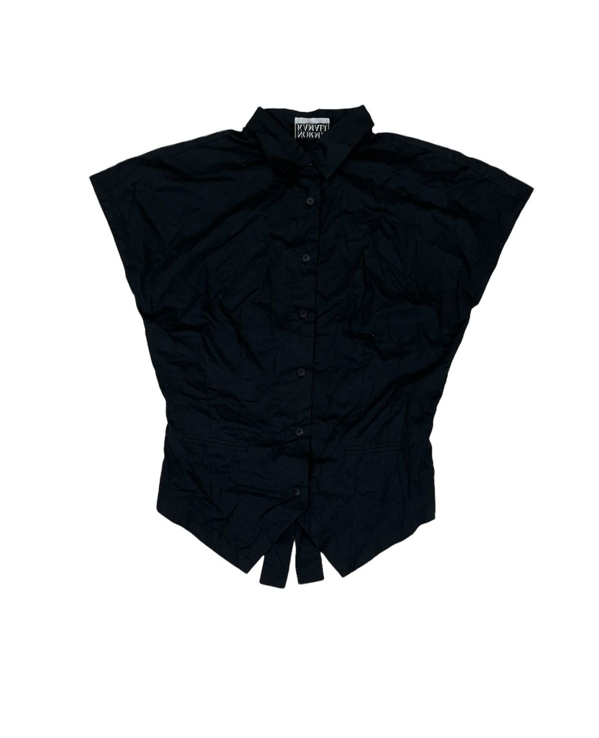 Norma Kamali Norma Kamali Sleveless Shirt Size S / US 4 / IT 40 - 1 Thumbnail