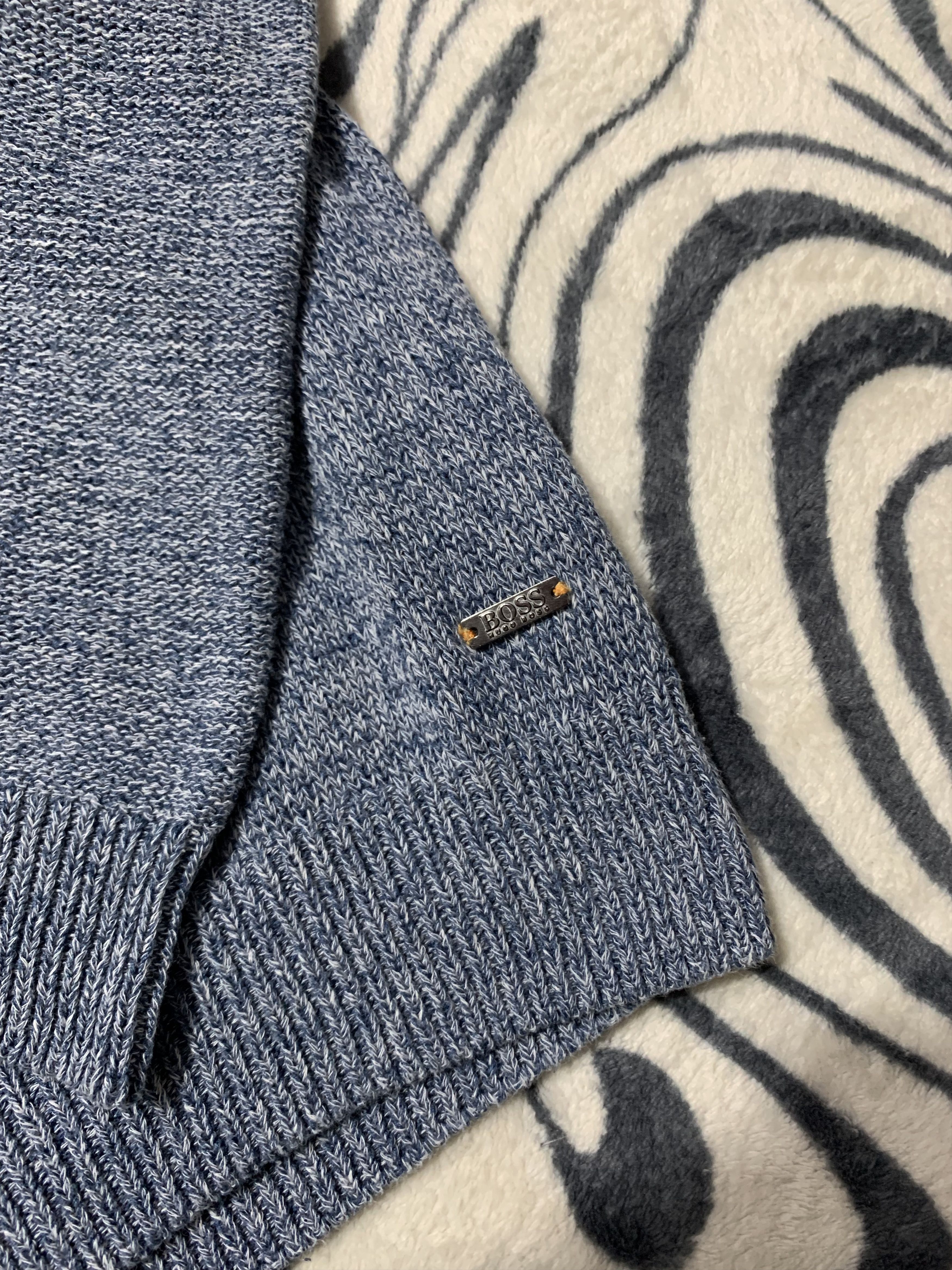 Hugo Boss Hugo Boss Vintage Mens Crew Neck Knit Sweater Size US M / EU 48-50 / 2 - 4 Thumbnail