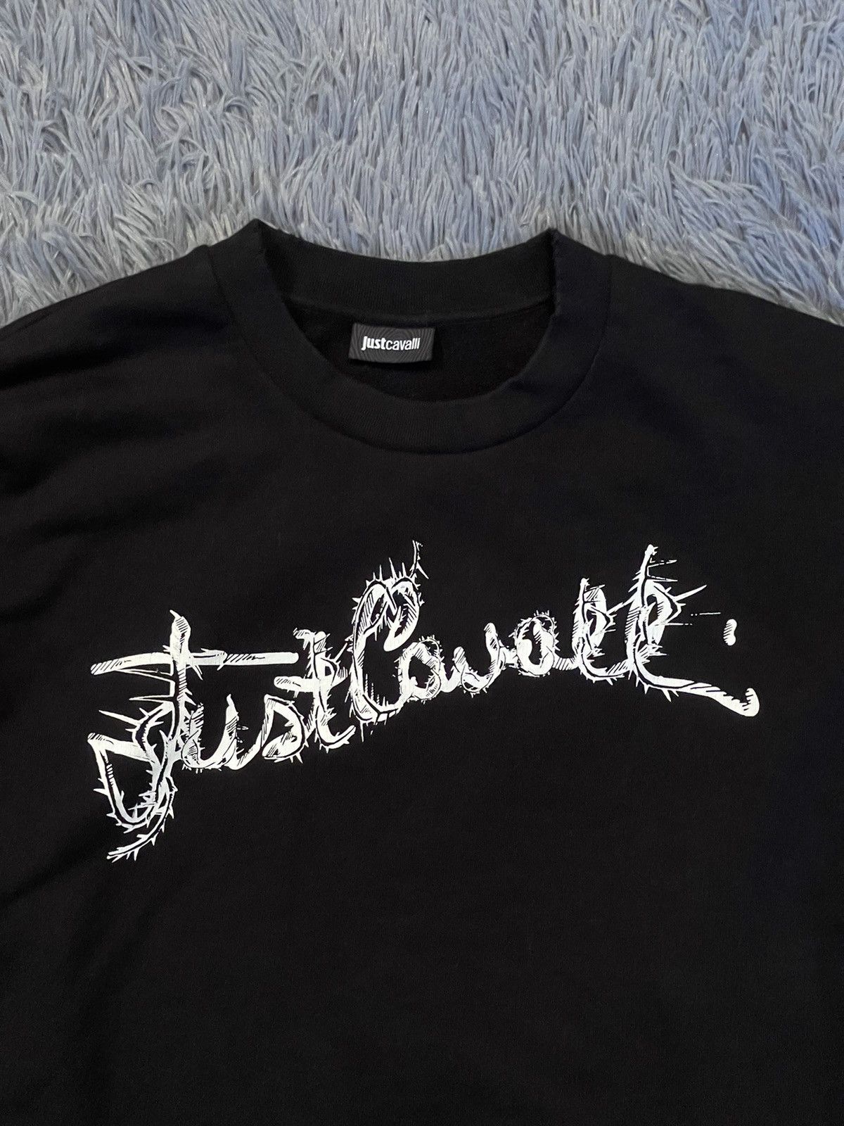 Just Cavalli × Vintage Just Cavalli avant garde printed sweatshirt Size US M / EU 48-50 / 2 - 4 Thumbnail