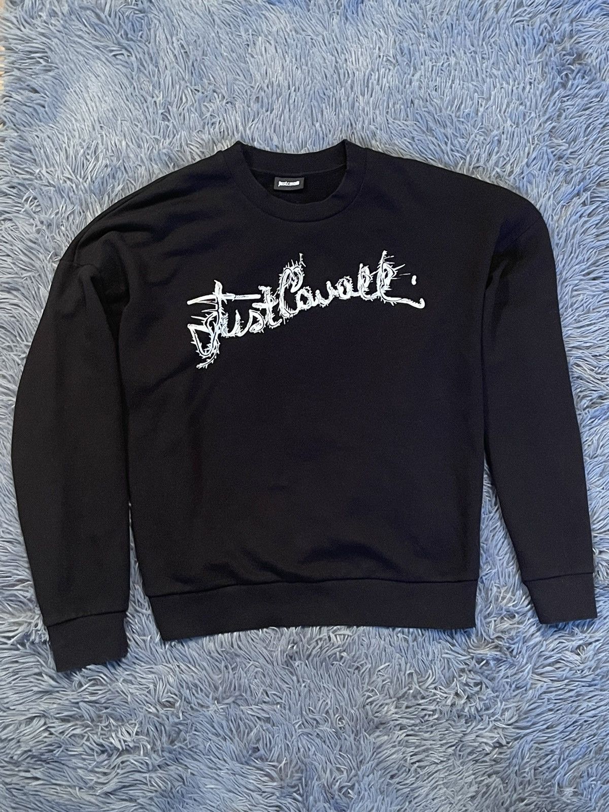 Just Cavalli × Vintage Just Cavalli avant garde printed sweatshirt Size US M / EU 48-50 / 2 - 1 Thumbnail
