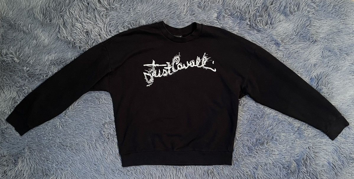 Just Cavalli × Vintage Just Cavalli avant garde printed sweatshirt Size US M / EU 48-50 / 2 - 2 Thumbnail