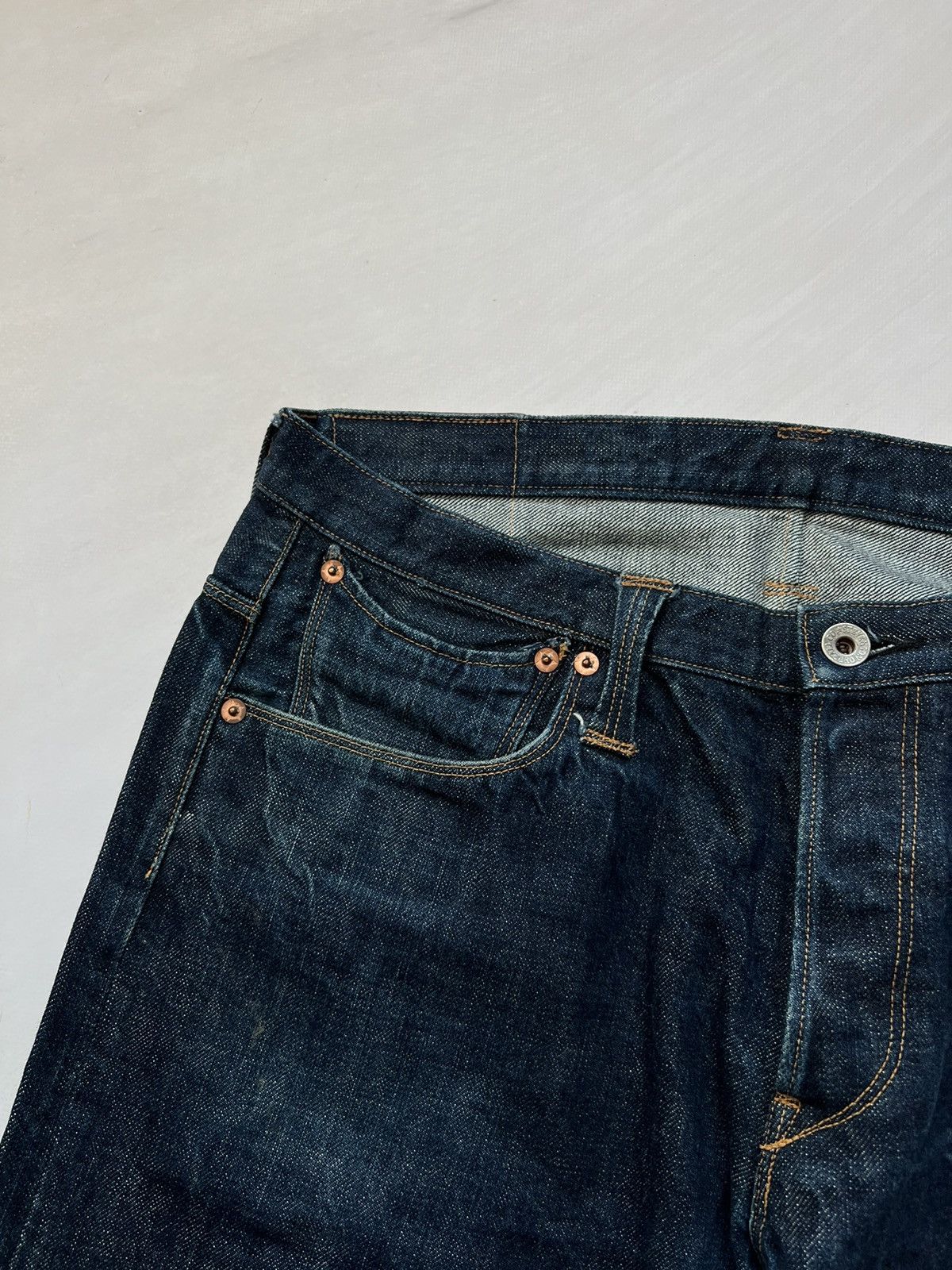 Japanese Brand × Stevenson Overall Co. Stevenson Overall Co Lot 676 RXX Selvedge Denim Jeans Size US 32 / EU 48 - 11 Thumbnail