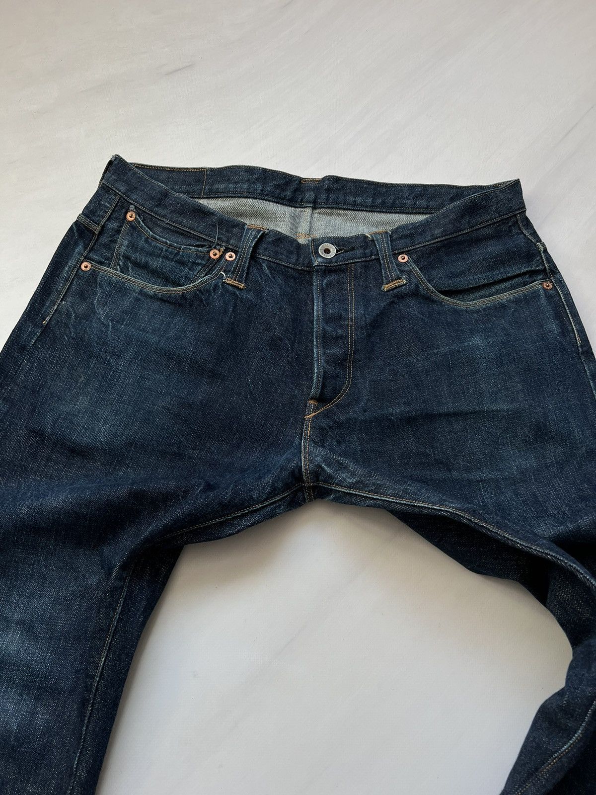 Japanese Brand × Stevenson Overall Co. Stevenson Overall Co Lot 676 RXX Selvedge Denim Jeans Size US 32 / EU 48 - 8 Thumbnail