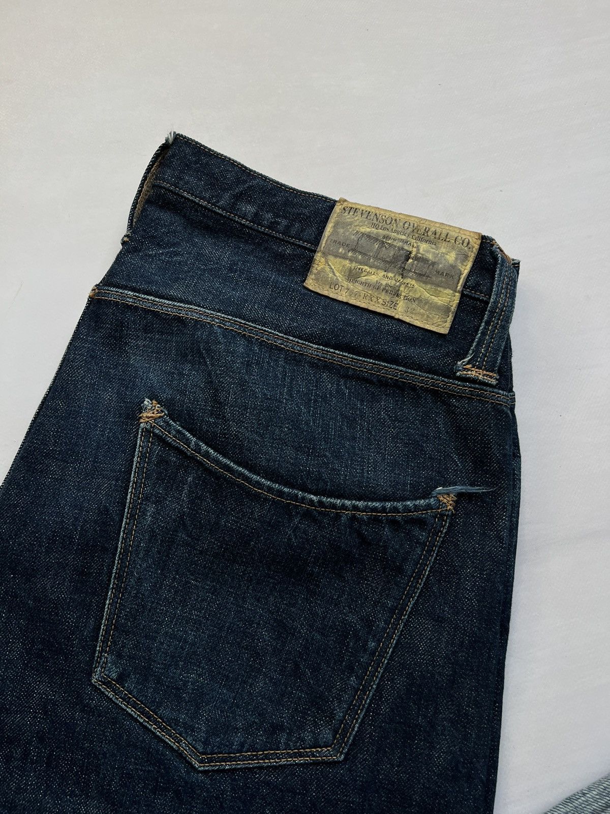 Japanese Brand × Stevenson Overall Co. Stevenson Overall Co Lot 676 RXX Selvedge Denim Jeans Size US 32 / EU 48 - 5 Thumbnail