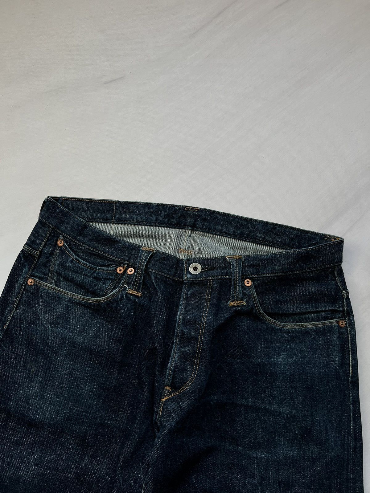 Japanese Brand × Stevenson Overall Co. Stevenson Overall Co Lot 676 RXX Selvedge Denim Jeans Size US 32 / EU 48 - 10 Thumbnail