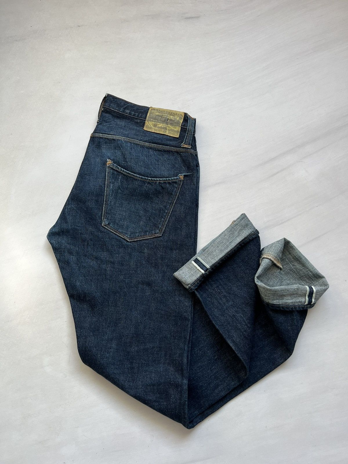 Japanese Brand × Stevenson Overall Co. Stevenson Overall Co Lot 676 RXX Selvedge Denim Jeans Size US 32 / EU 48 - 1 Thumbnail