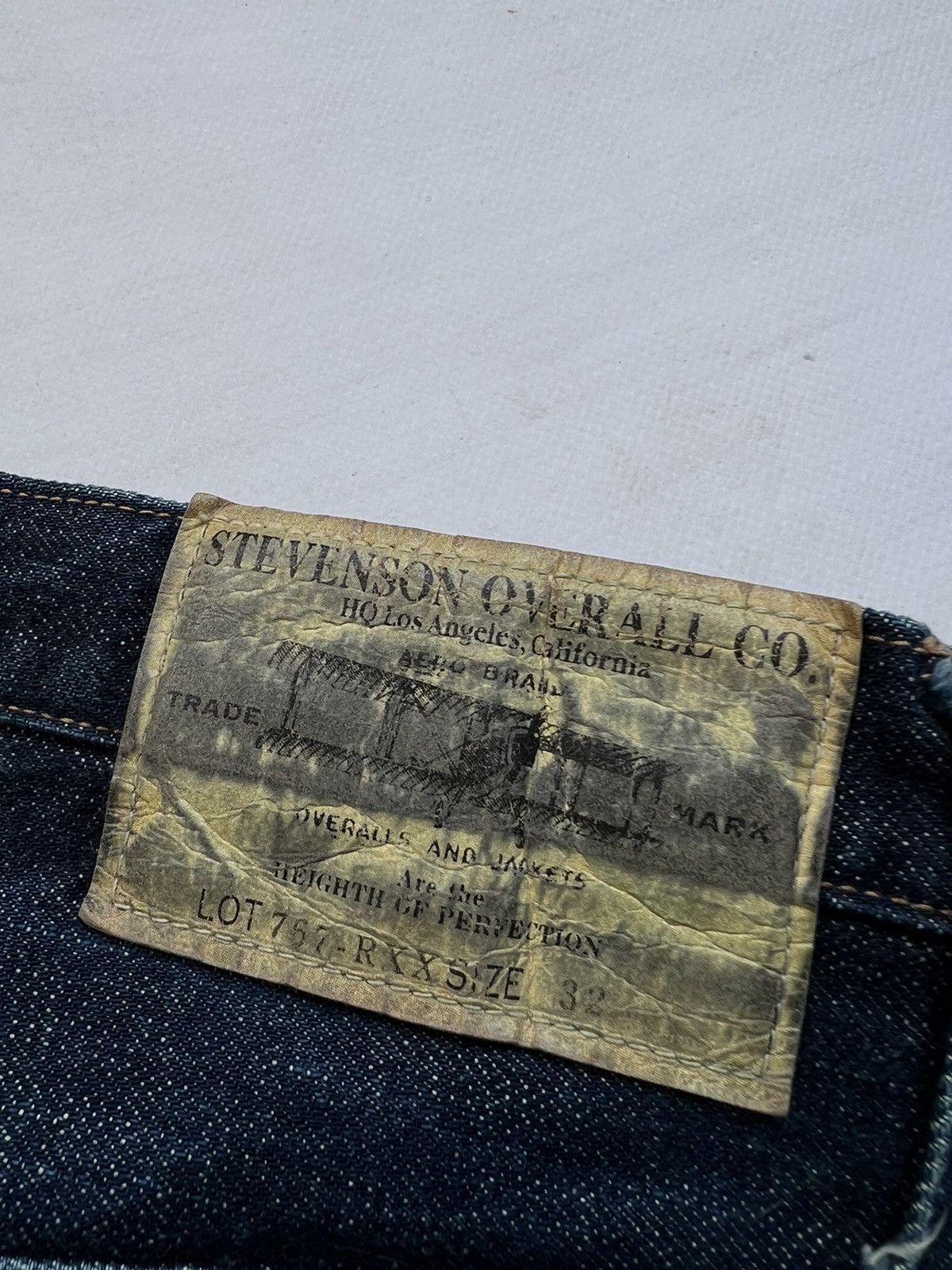 Japanese Brand × Stevenson Overall Co. Stevenson Overall Co Lot 676 RXX Selvedge Denim Jeans Size US 32 / EU 48 - 4 Thumbnail