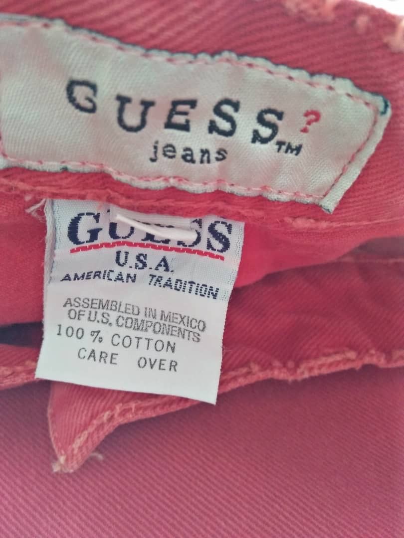 Guess Vintage 90s Guess U.S.A American Traditional Size US 30 / EU 46 - 19 Thumbnail