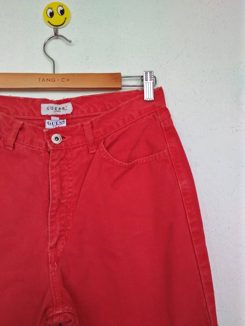 Guess Vintage 90s Guess U.S.A American Traditional Size US 30 / EU 46 - 8 Thumbnail