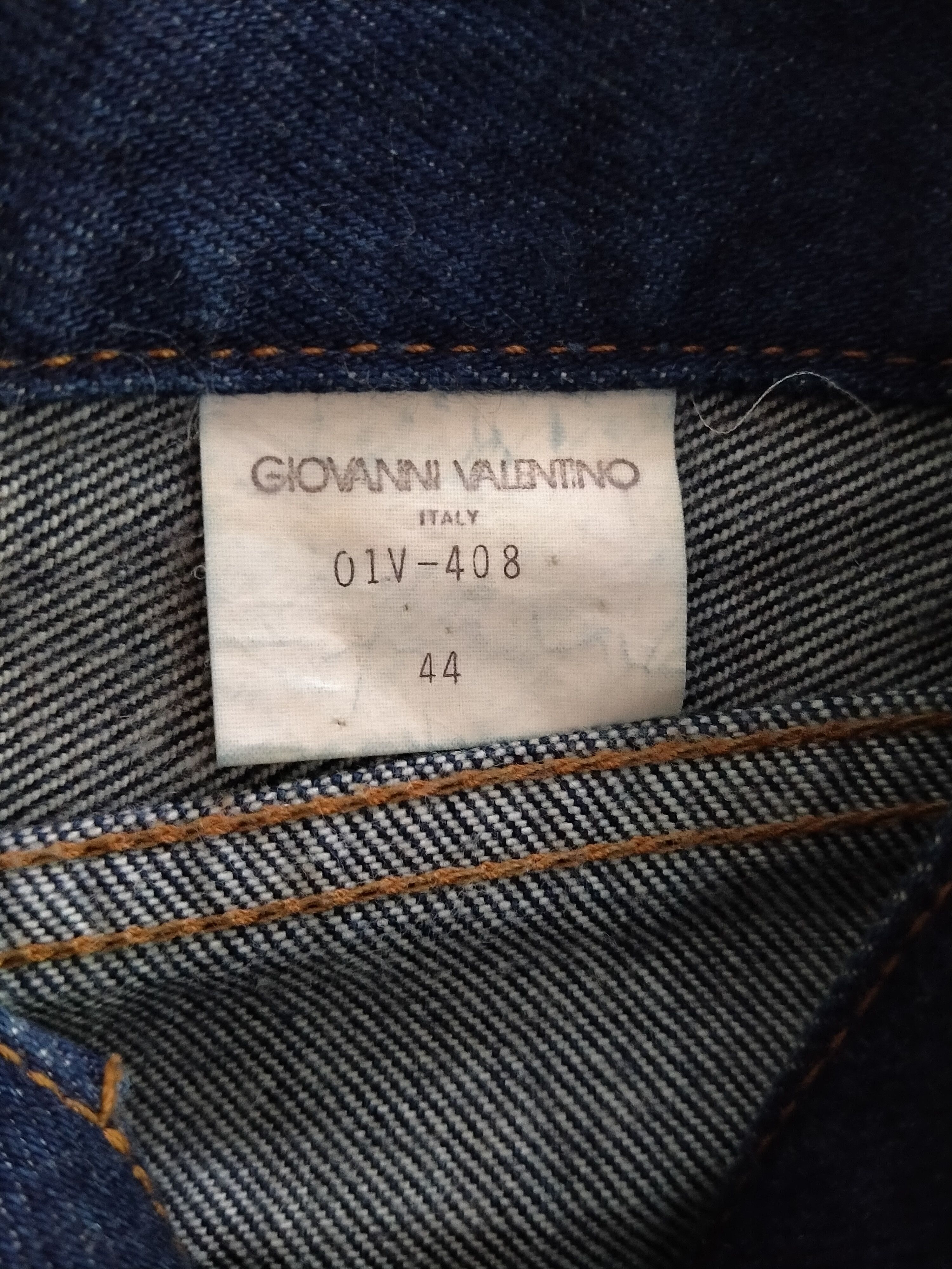 Giovanni Valentino Vtg 80s Giovanni Valentino Embroidery Side Spell Out Jeans Size US 30 / EU 46 - 13 Thumbnail
