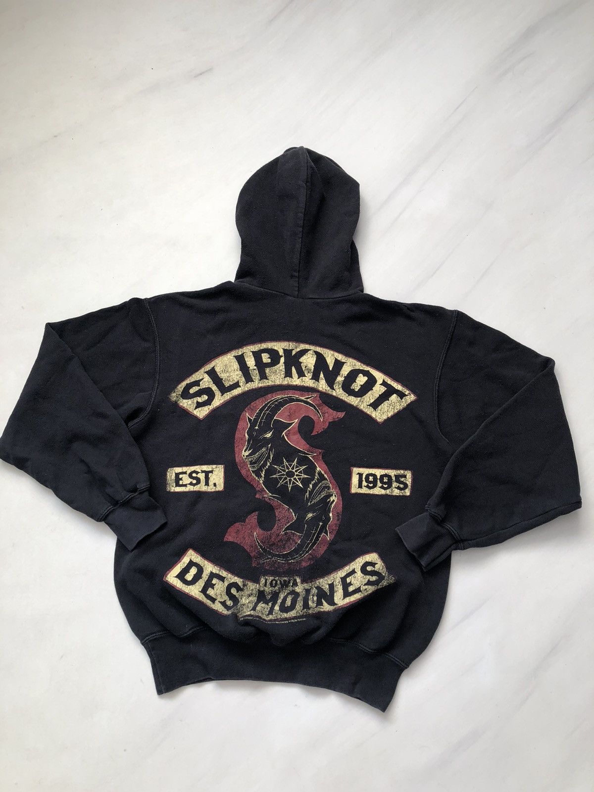 Band Tees × Slipknot × Vintage Y2k Slipknot Vintage Hoodie Size US S / EU 44-46 / 1 - 7 Thumbnail