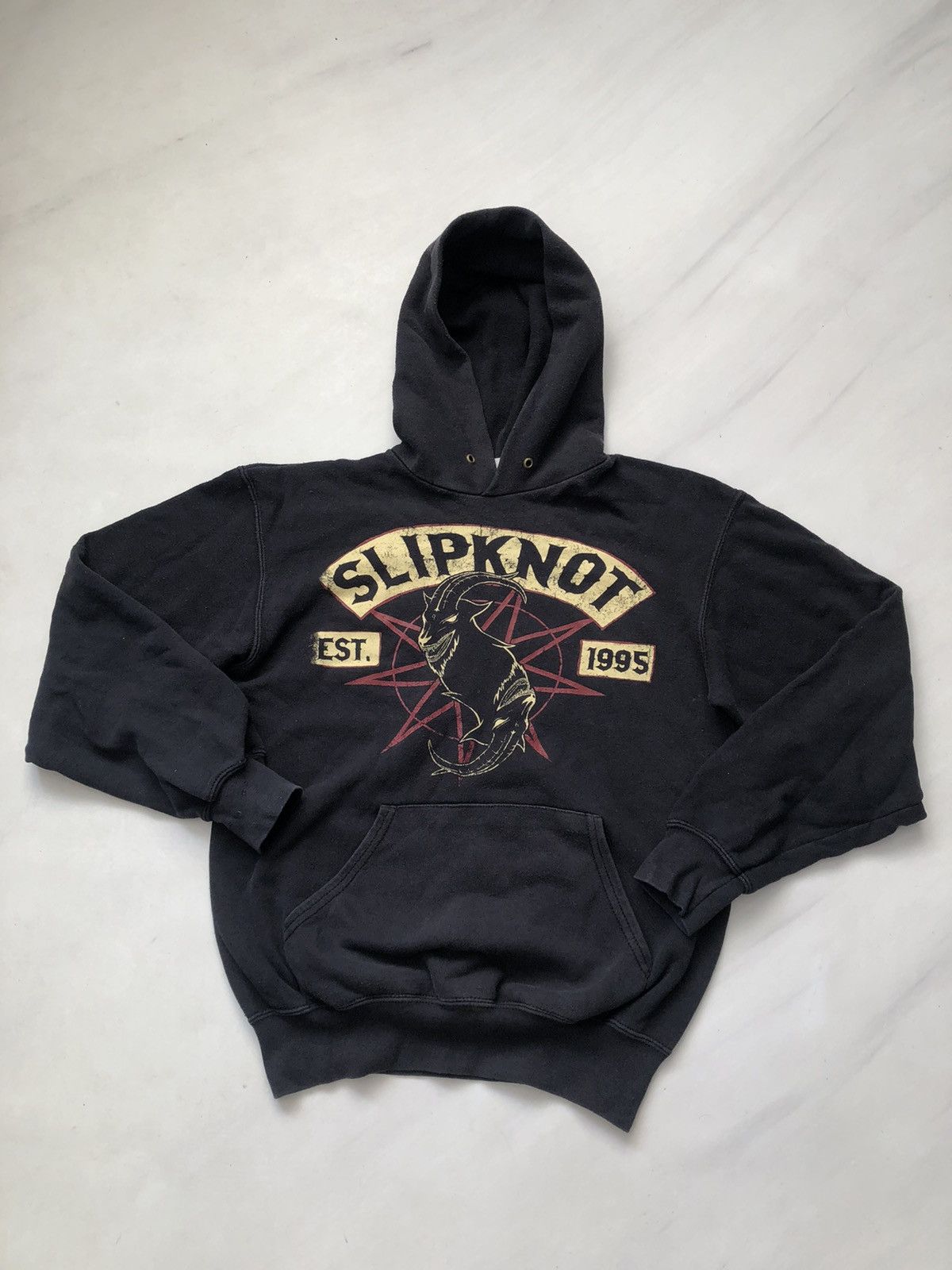 Band Tees × Slipknot × Vintage Y2k Slipknot Vintage Hoodie Size US S / EU 44-46 / 1 - 1 Thumbnail