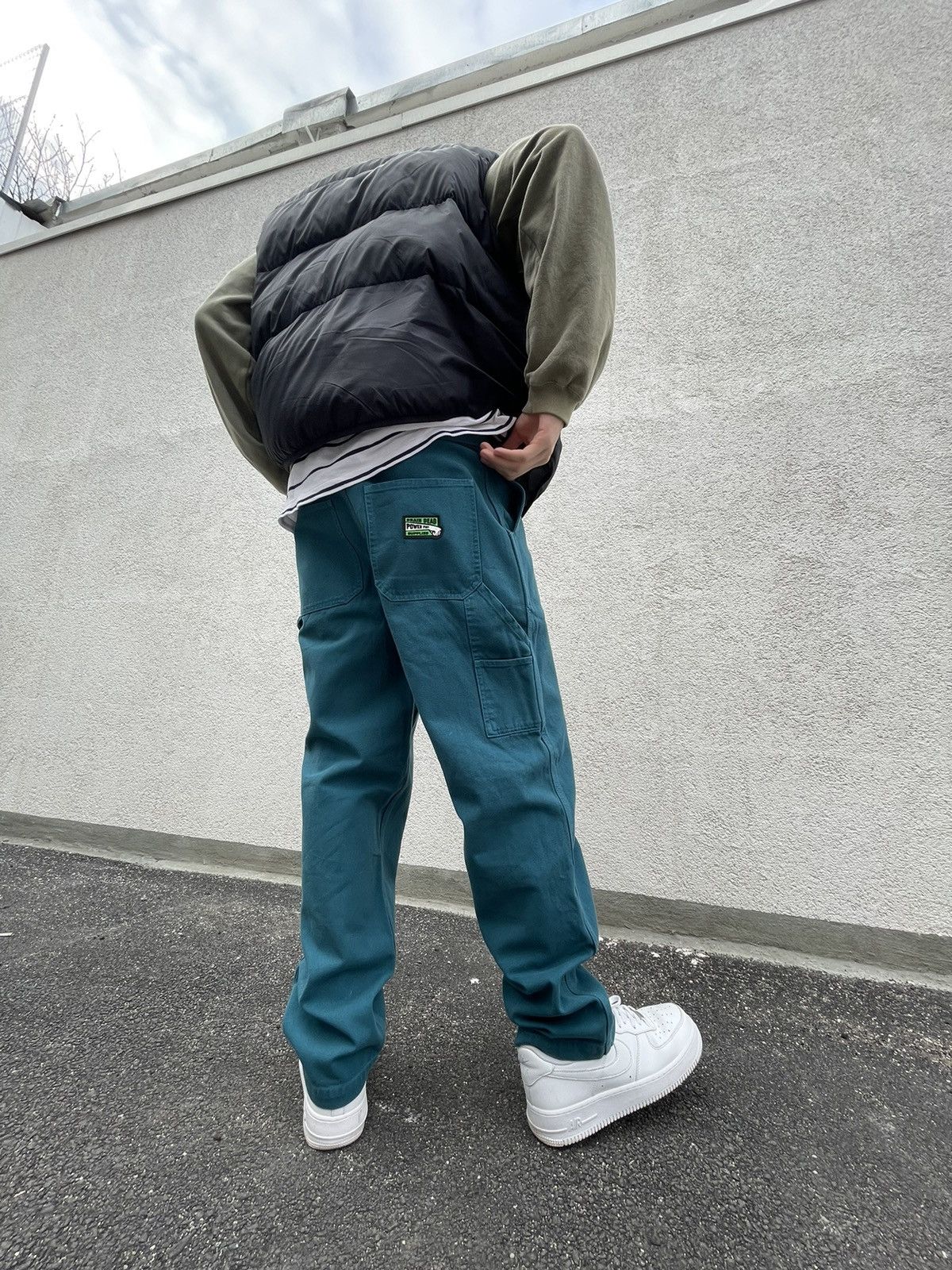 Brain Dead Brain Dead Carpenter pants teal colour Size US 34 / EU 50 - 2 Thumbnail