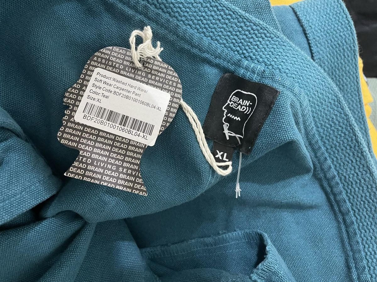 Brain Dead Brain Dead Carpenter pants teal colour Size US 34 / EU 50 - 4 Thumbnail