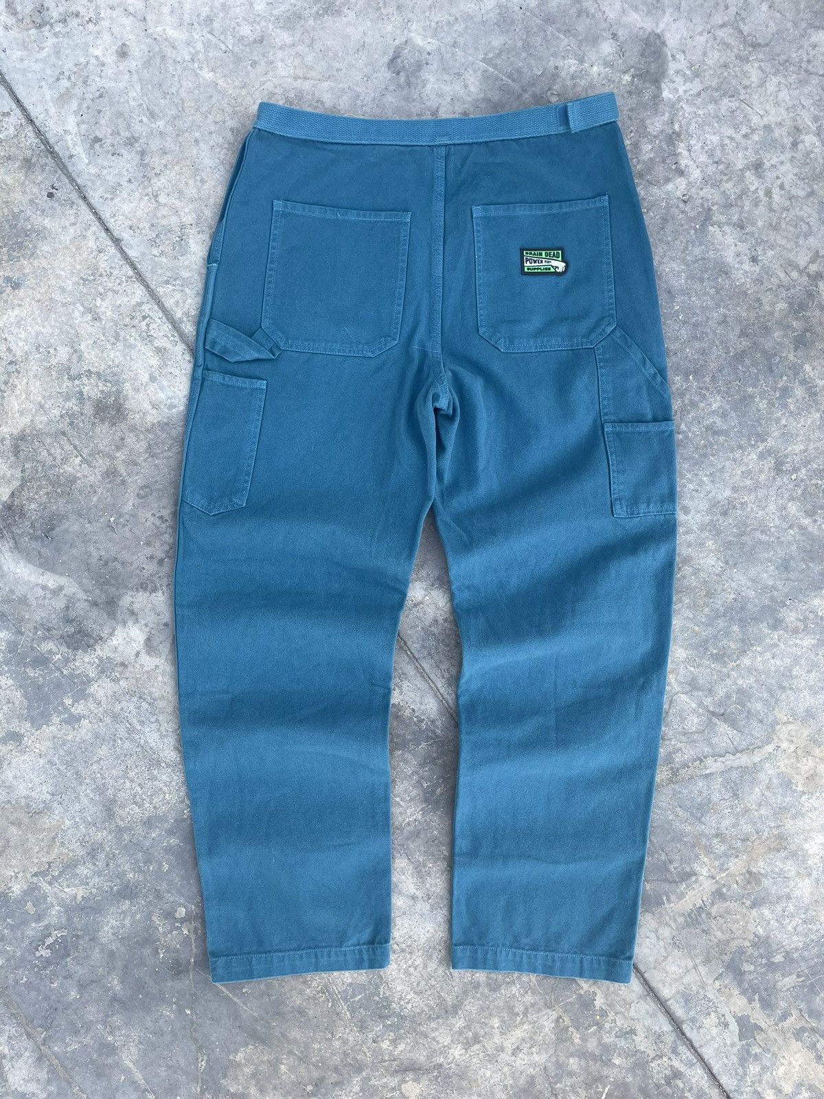Brain Dead Brain Dead Carpenter pants teal colour XL Size US 34 / EU 50 - 3 Thumbnail
