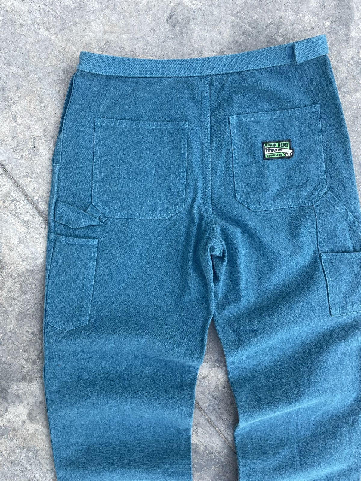 Brain Dead Brain Dead Carpenter pants teal colour XL Size US 34 / EU 50 - 7 Thumbnail