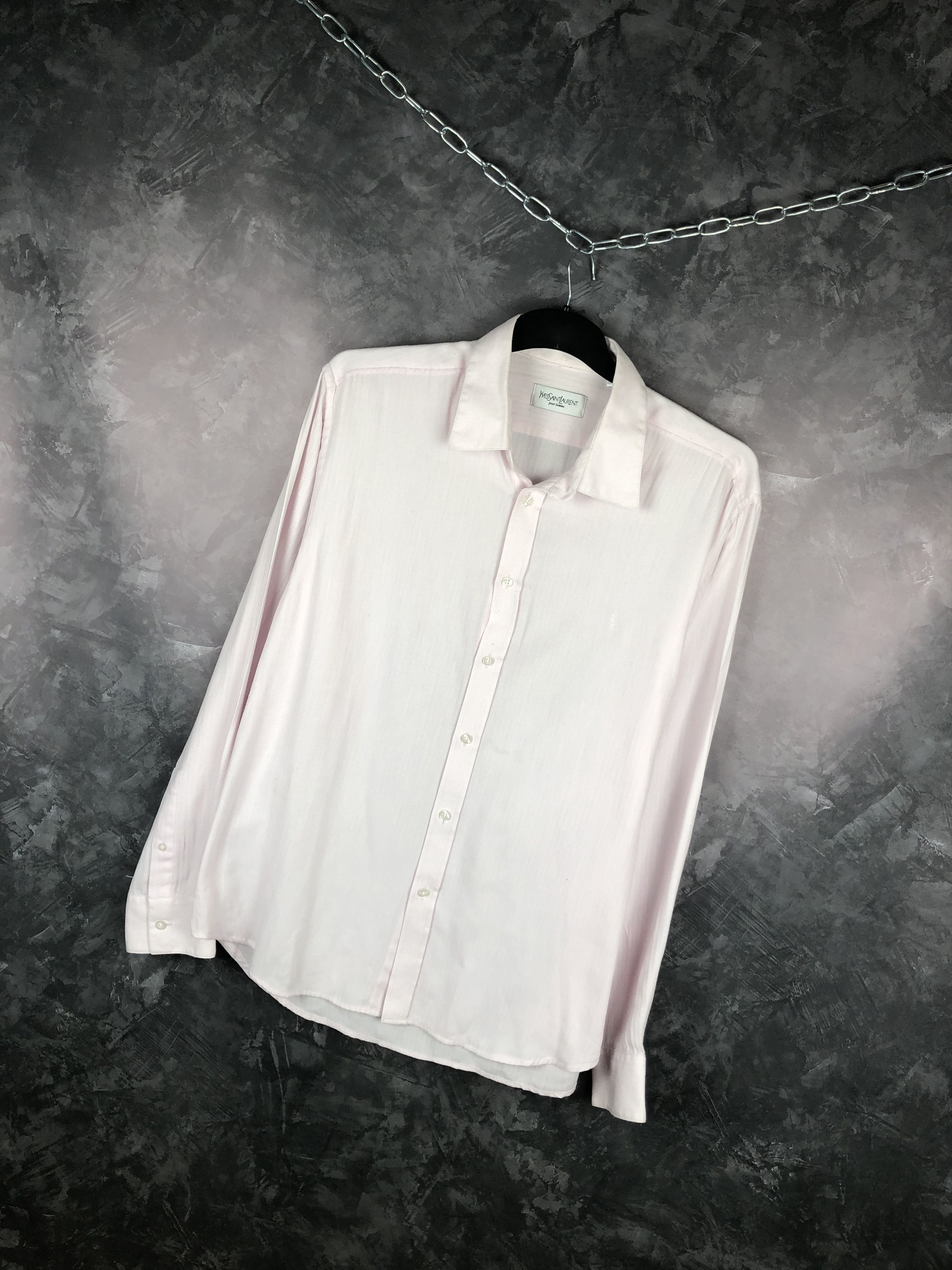 Yves Saint Laurent Yves Saint Laurent YSL long sleeve shirt Size US XL / EU 56 / 4 - 2 Thumbnail