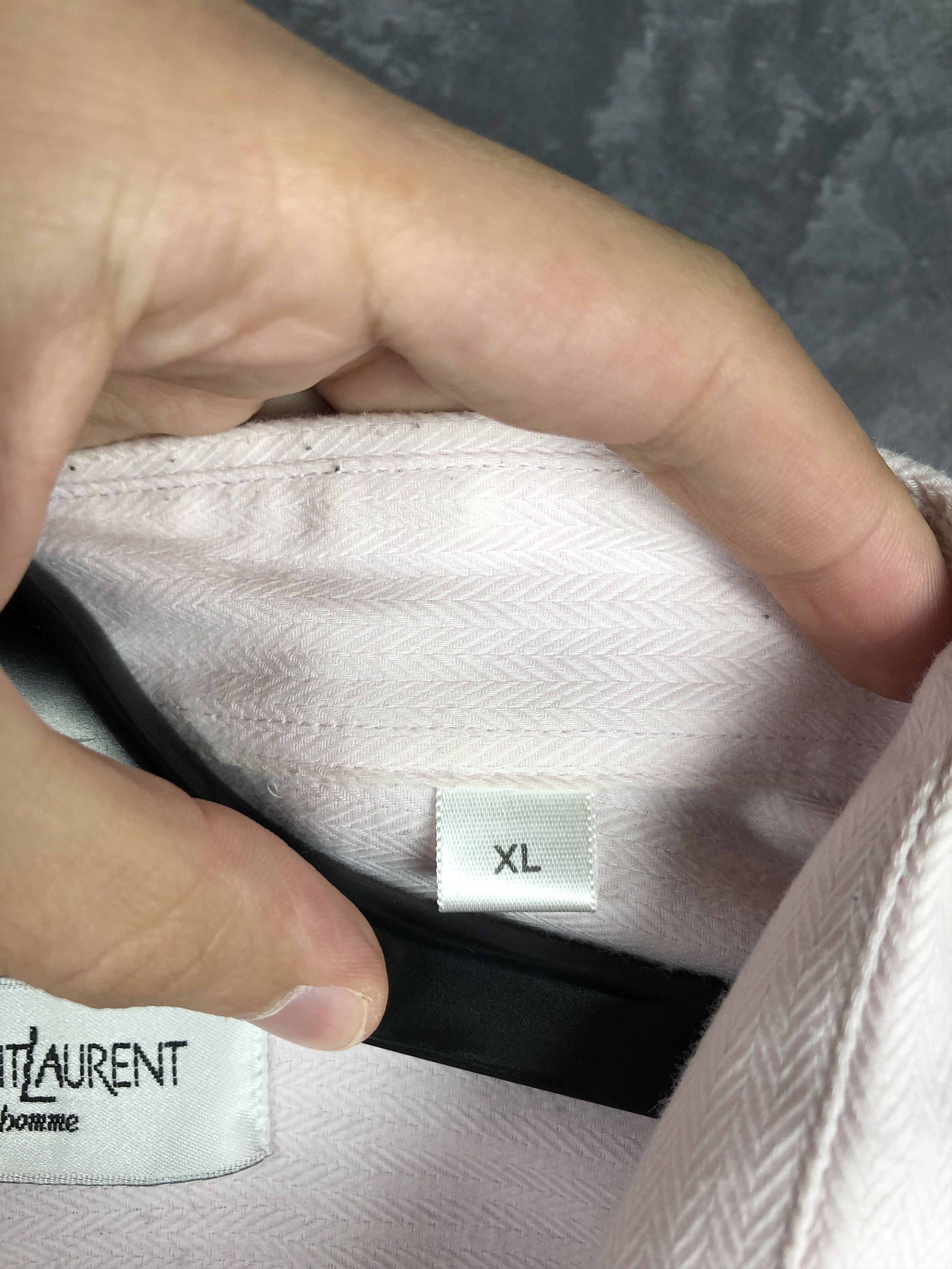 Yves Saint Laurent Yves Saint Laurent YSL long sleeve shirt Size US XL / EU 56 / 4 - 7 Thumbnail